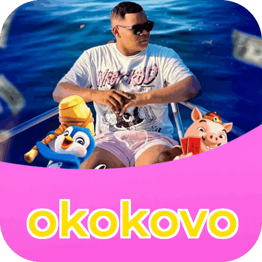 Interface do aplicativo okokovo mostrando jogos disponíveis no iOS e Android